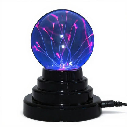Magic Plasma Ball Lamp Touch Glass LED Night Light Atmosphere Lights Christmas Party Bedroom Decor Kids Birthday Gift Toy - Astro Hustler