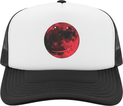 Trucker hat red moon - Astro Hustler