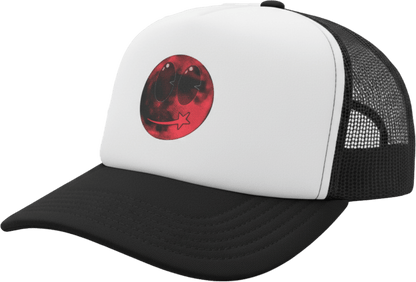 Trucker hat red moon - Astro Hustler